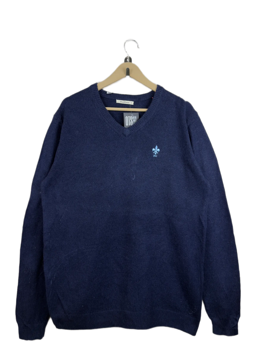 Men's Jumpers & Sweaters | Woolovers | Preloved Branded | Blue Wool | Premium | OTS Thrift Store Peshawar Pakistan