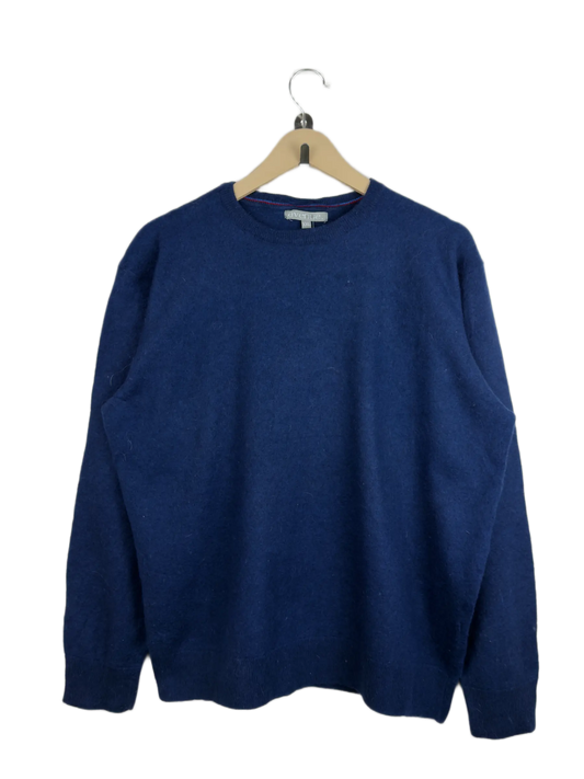 UK Imported secondhand Men's Jumpers & Sweaters - Avenue brand, Blue Wool, Premium condition, for Men - Online Thrift Store Islamabad Pakistan