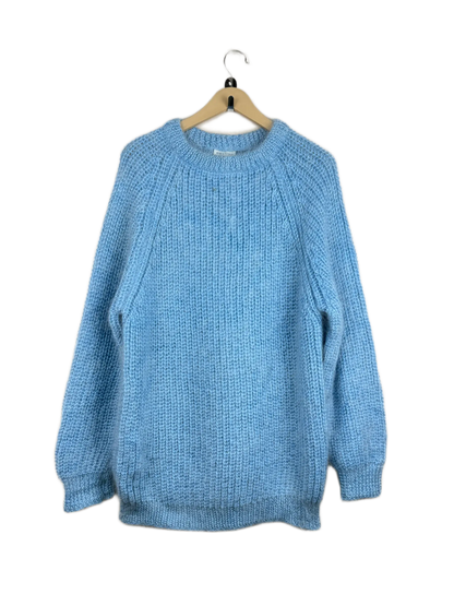 Secondhand Branded Men's Jumpers & Sweaters by Shentons, SkyBlue Wool fabric, Premium condition, for Men - Online Thrift Shop Karachi Pakistan