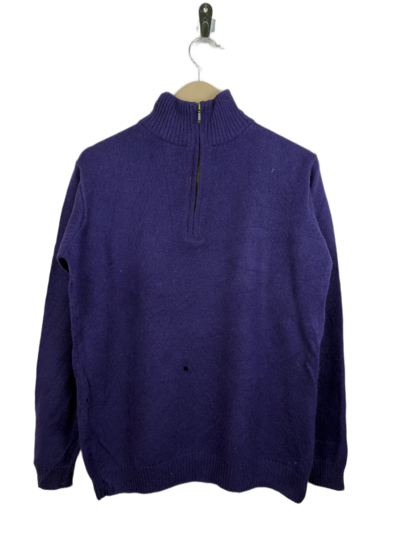 UK Imported secondhand Men's Jumpers & Sweaters - Woolovers brand, Purple Wool, Good condition, for Men - Online Thrift Store Peshawar Pakistan