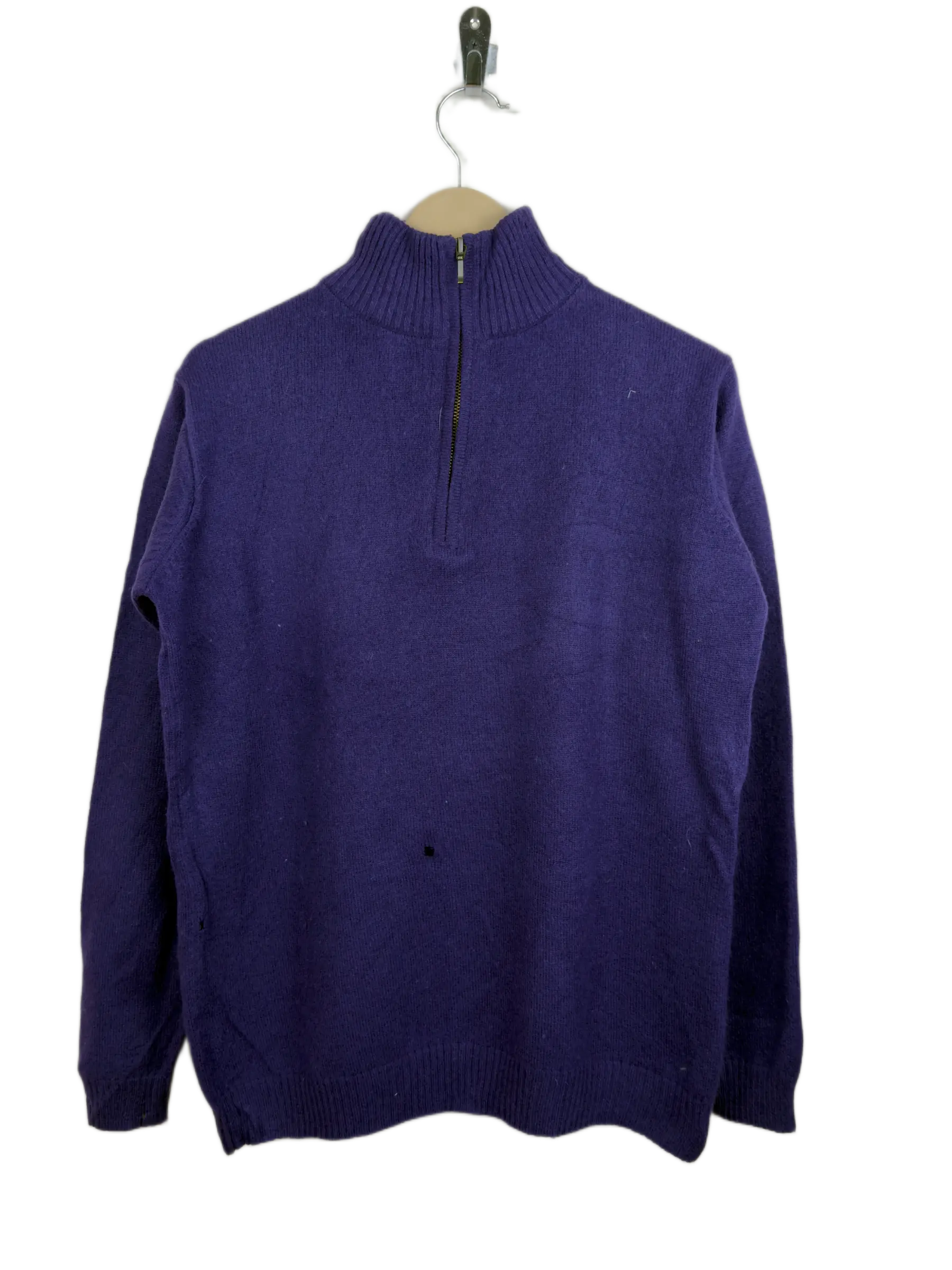 UK Imported secondhand Men's Jumpers & Sweaters - Woolovers brand, Purple Wool, Good condition, for Men - Online Thrift Store Peshawar Pakistan