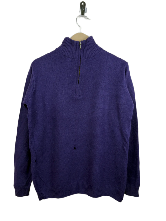 UK Imported secondhand Men's Jumpers & Sweaters - Woolovers brand, Purple Wool, Good condition, for Men - Online Thrift Store Peshawar Pakistan
