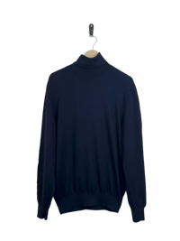Navy Blue Men's Jumpers & Sweater by Zara (MS-114)