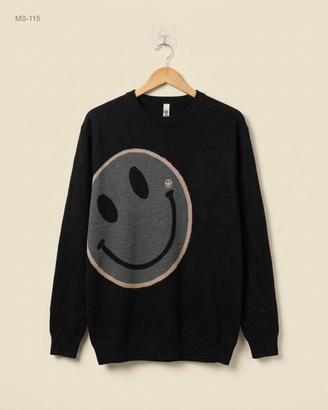 Secondhand Branded Winter Cardigans & Sweaters by Unknown, Black Polyester fabric, Premium condition, for Men - Online Thrift Shop Lahore Pakistan