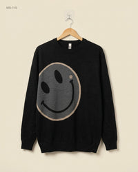 Unknown (MS-115) Crew Neck Knit Sweater - S/M