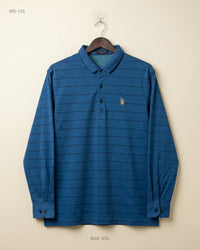Unknown (MS-125) Long-Sleeve Polo Shirt - XL