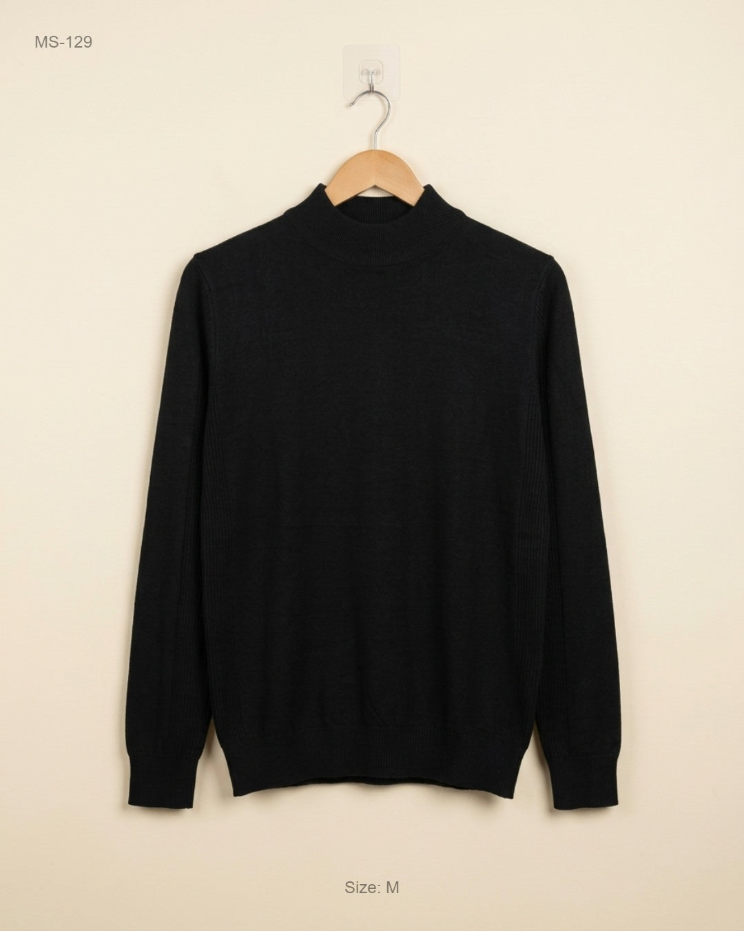 Shop Premium Winter Cardigans & Sweaters by Unknown | Preloved Branded Clothes | Black Polyester | Men | OTS Thrift Store Islamabad Pakistan