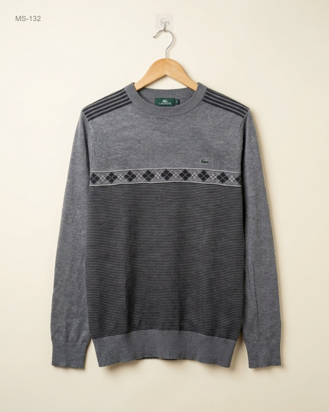 Unknown (MS-132) Crewneck Knit Sweater - S/M