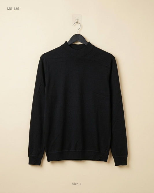 UK Imported secondhand Winter Cardigans & Sweaters - Unknown brand, Black Polyester, Premium condition, for Men - Online Thrift Store Lahore Pakistan