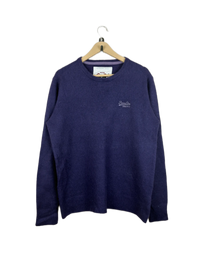 Blue Men's Jumpers & Sweater by Superdry (MS-139)