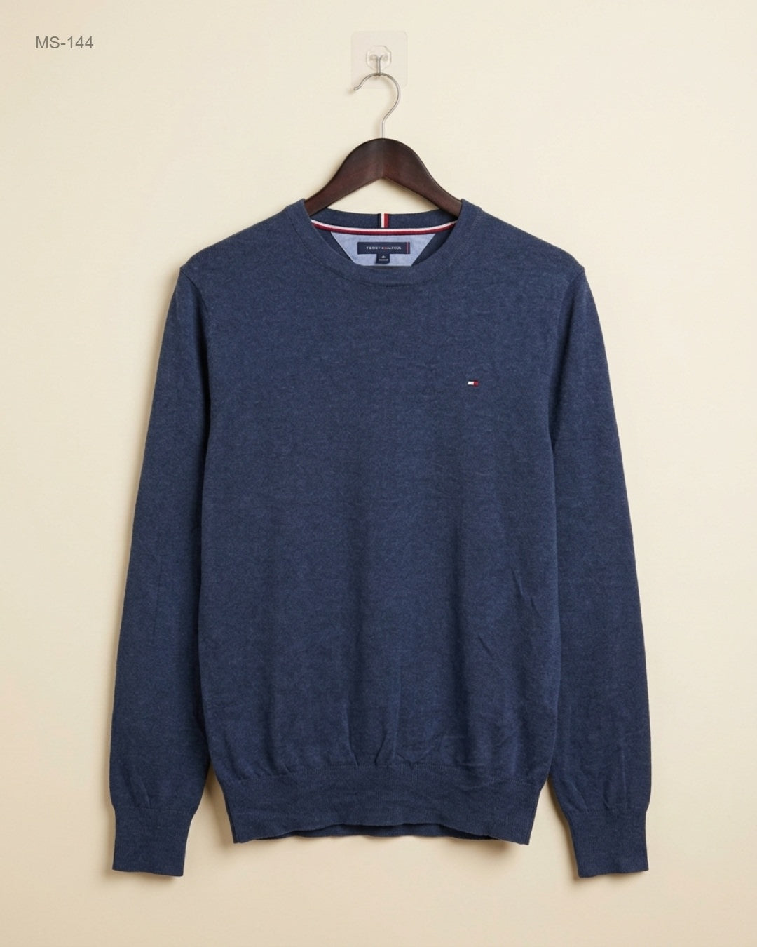 TOMMY HILFIGER (MS-144) Crew-Neck Sweater - S