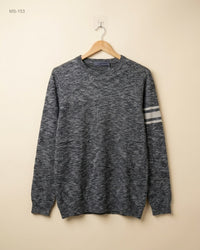 Unknown (MS-153) Crew Neck Marled Sweater - M
