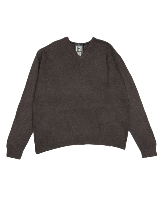 Shop Premium Men's Jumpers & Sweaters by Jmes Pringles | Preloved Branded Clothes | Brown Wool | Men | OTS Thrift Store Peshawar Pakistan