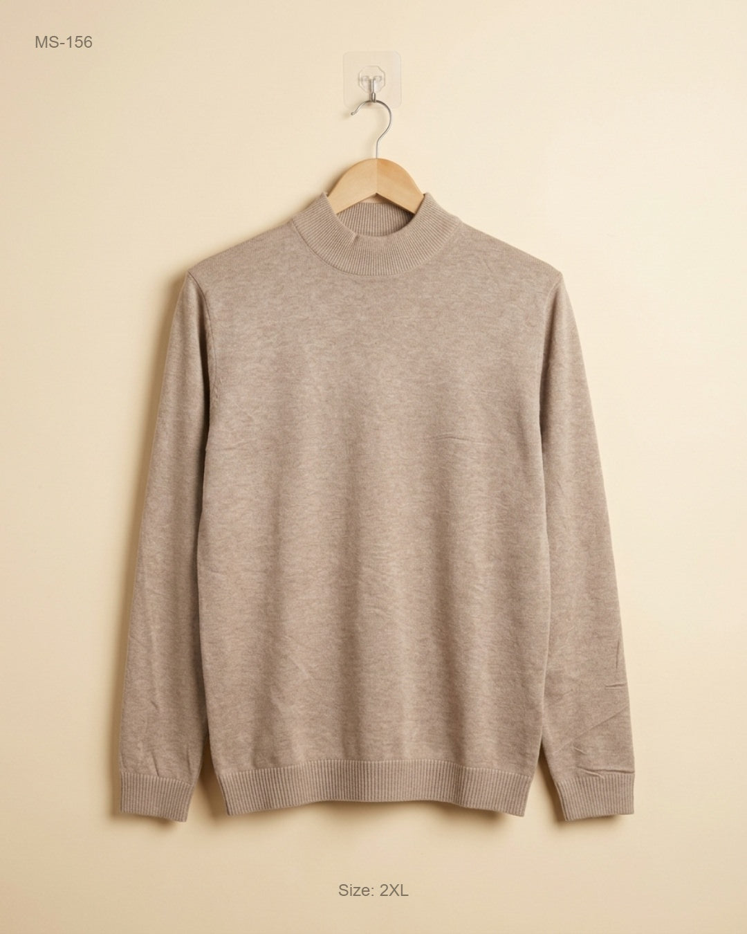 Unknown (MS-156) Mock Neck Sweater - M