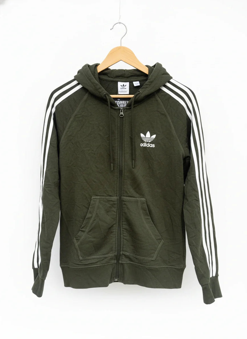 Green Men's Hoodies & Sweatshirts by Adidas (MS-161)