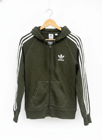 Green Men's Hoodies & Sweatshirts by Adidas (MS-161)