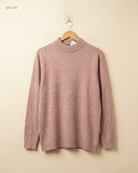 Unknown (MS-164) Mock Neck Knit Sweater - S/M