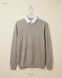 Unknown (MS-165) Mock-Layered Knit Sweater - XS