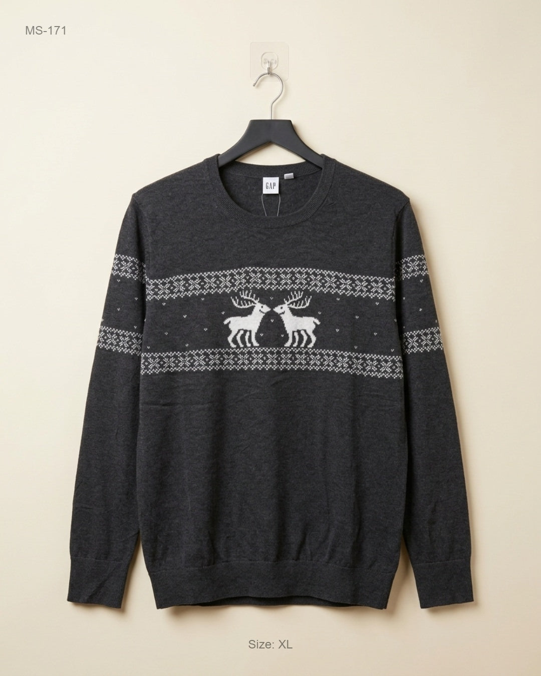 Winter Cardigans & Sweaters | GAP | Preloved Branded | Grey Polyester | Premium | OTS Thrift Store Karachi Pakistan