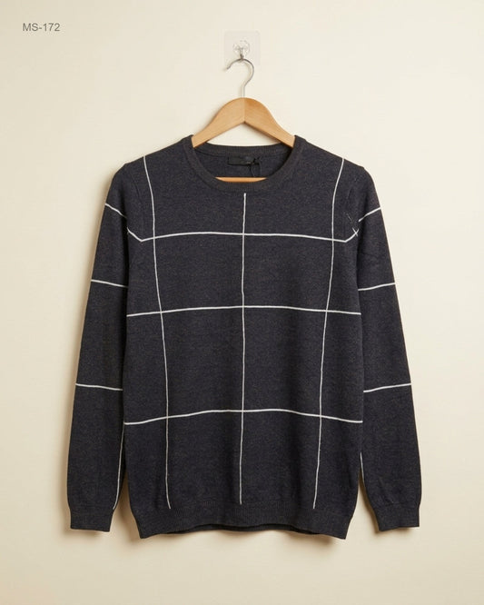 Premium Condition Winter Cardigans & Sweaters | Preloved Unknown | Grey Polyester | Thrift Shop for Men Peshawar Pakistan | OTS