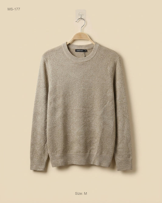 Secondhand Branded Winter Cardigans & Sweaters by Unknown, Beige Polyester fabric, Premium condition, for Men - Online Thrift Shop Lahore Pakistan