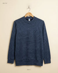 Unknown (MS-181) Crew-Neck Knit Sweater - S