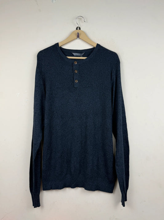 Preloved Premium Men's Jumpers & Sweaters by Cedar wood state, Blue Cotton for Men - OTS Thrift Shop Lahore Pakistan