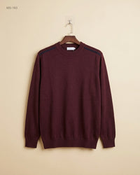 Unknown (MS-183) Crew-Neck Knit Sweater - M