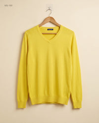 Unknown (MS-189) V-Neck Knit Sweater - S/M