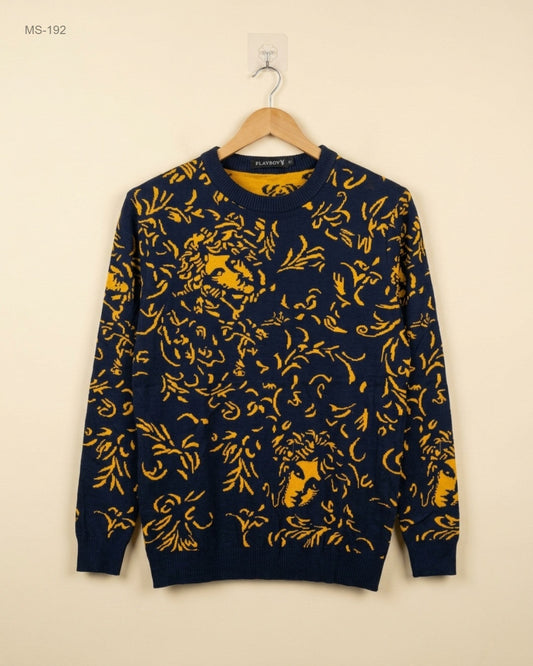 UK Imported secondhand Winter Cardigans & Sweaters - Unknown brand, Navy Blue Polyester, Premium condition, for Men - Online Thrift Store Islamabad Pakistan