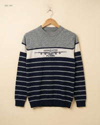 Unknown (MS-194) Graphic Knit Sweater - 2XS