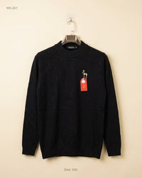 Hazzys (MS-201) Mock Neck Sweater - XS
