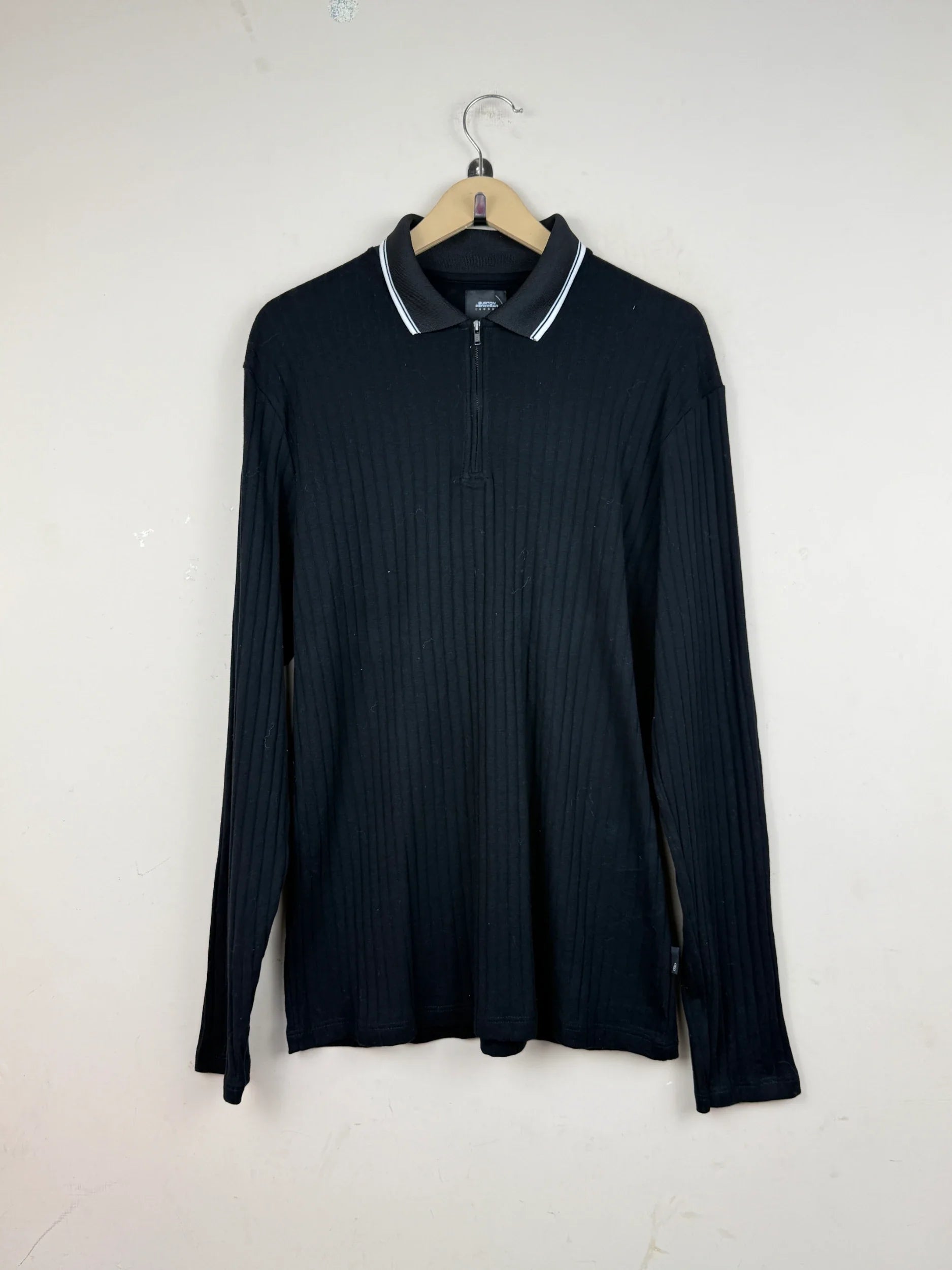 Shop Premium Men's Jumpers & Sweaters by Burton mensware | Preloved Branded Clothes | Black Cotton | Men | OTS Thrift Store Karachi Pakistan