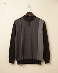 Unknown (MS-203) Quarter-Zip Sweater - M/L