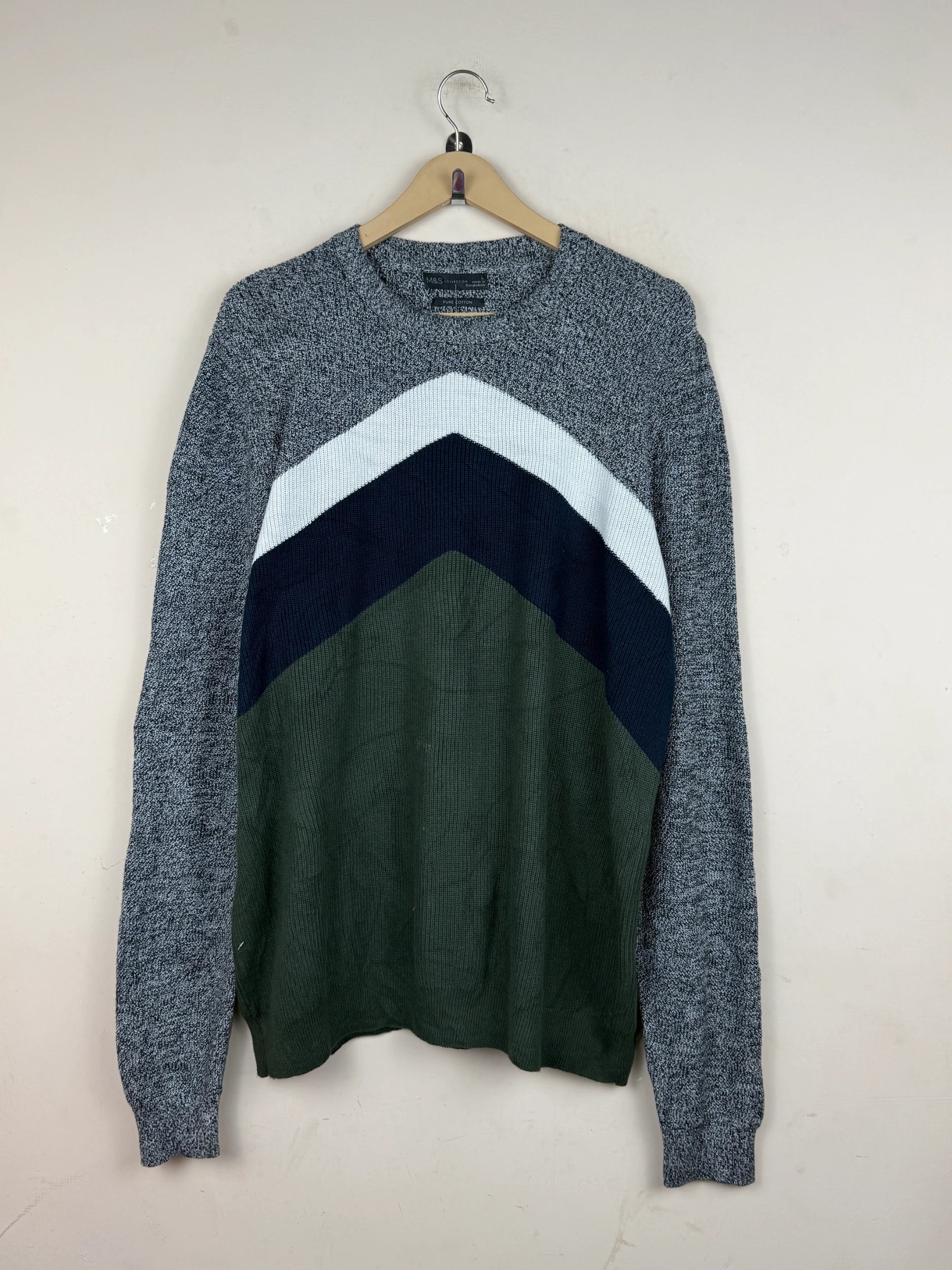 Preloved Premium Men's Jumpers & Sweaters by Marks & Spencer, Multi Cotton for Men - OTS Thrift Shop Islamabad Pakistan