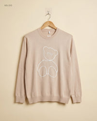Unknown (MS-205) Graphic Knit Pullover - S/M