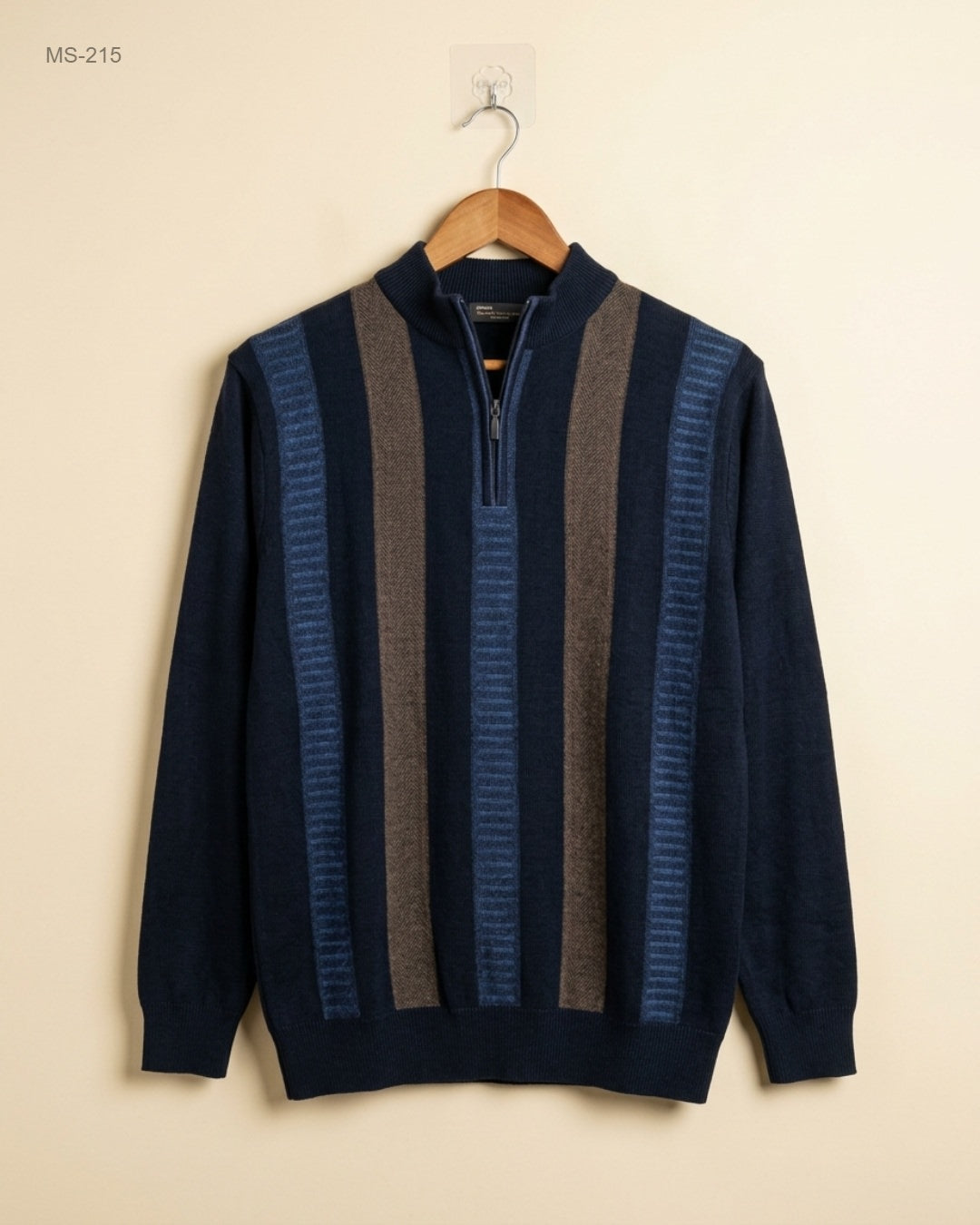 Shop Premium Winter Cardigans & Sweaters by Unknown | Preloved Branded Clothes | Blue Polyester | Men | OTS Thrift Store Lahore Pakistan