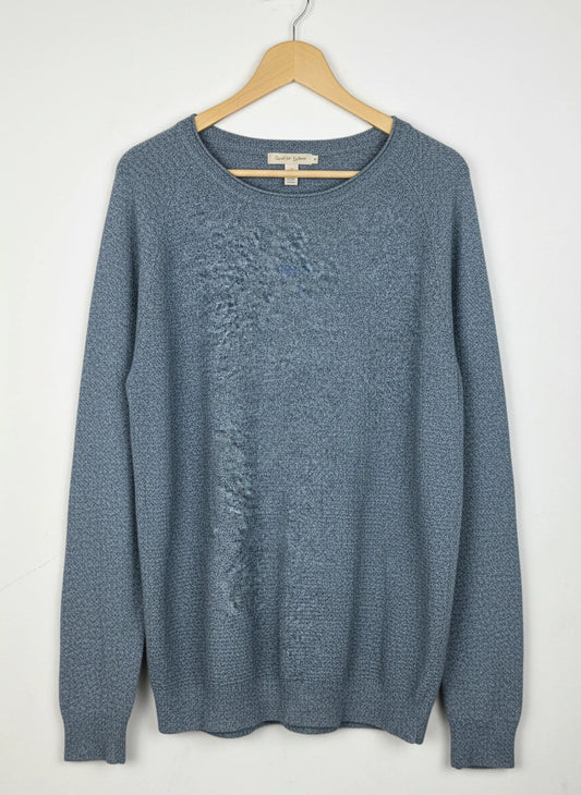 UK Imported secondhand Men's Jumpers & Sweaters - George brand, Gray Cotton, Premium condition, for Men Sweaters - Online Thrift Store Islamabad Pakistan