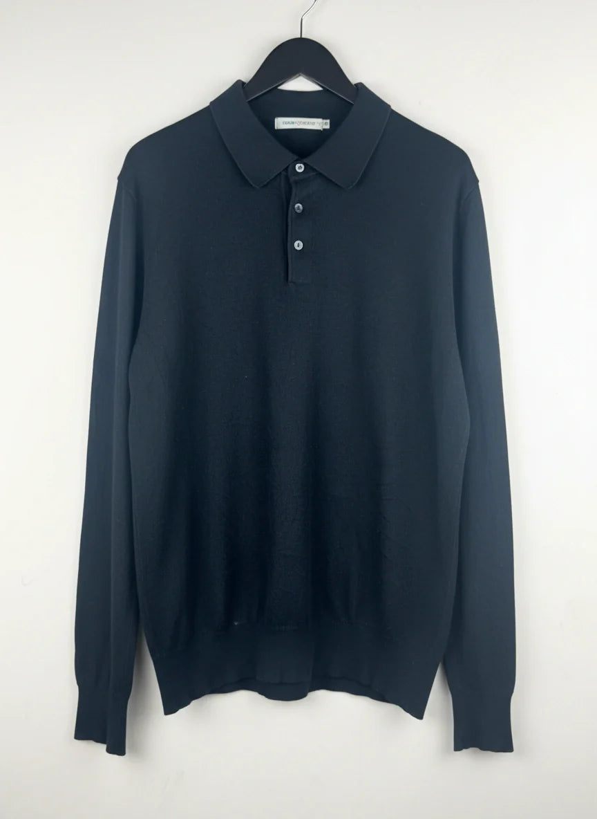 Black Men's Jumpers & Sweater by Gran sasso (MS-39)