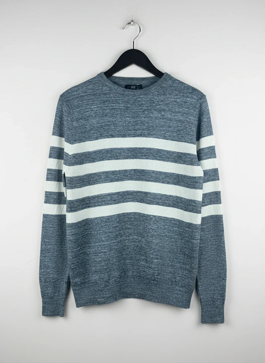 Secondhand Branded Men's Jumpers & Sweaters by F&F, Gray Cotton fabric, Premium condition, for Men Sweaters - Online Thrift Shop Islamabad Pakistan