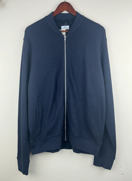 UK Imported secondhand Men's Jumpers & Sweaters - Next brand, DarkBlue Cotton, Premium Plus condition, for Men Sweaters - Online Thrift Store Karachi Pakistan