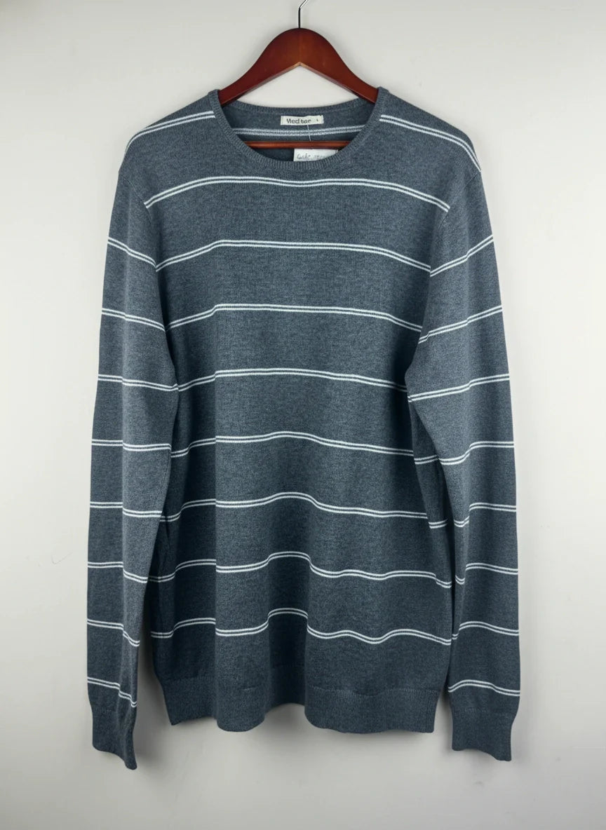 Premium Condition Men's Jumpers & Sweaters | Preloved woolovers | Gray Cotton | Thrift Shop for Men Sweaters Lahore Pakistan | OTS