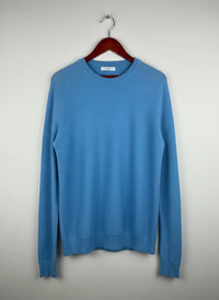 Sky Blue Men's Jumpers & Sweater by Sandro (MS-95)