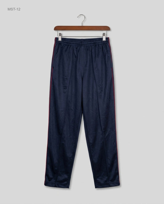 UK Imported secondhand Men Sports Trousers - CUT LABEL brand, Blue Polyester, Premium condition, for MENS - Online Thrift Store Peshawar Pakistan