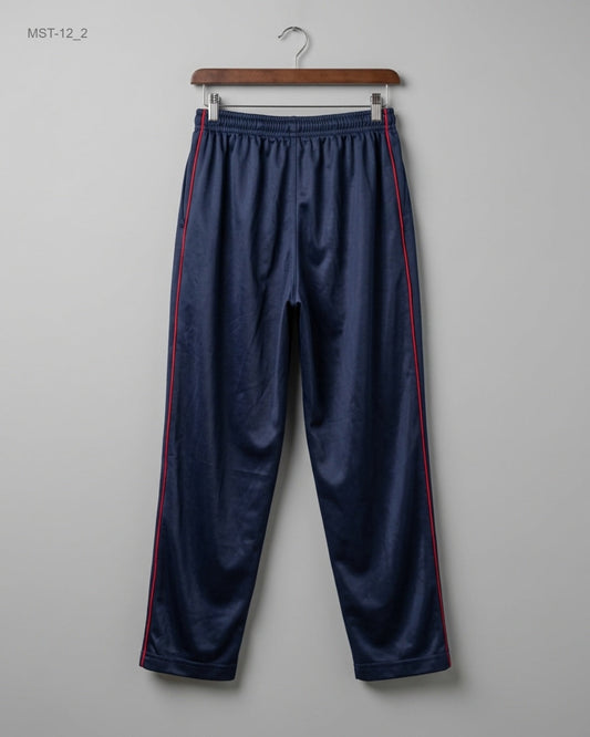 Buy Premium Men Sports Trousers in Blue Polyester by CUT LABEL for MENS | OTS Thrift Store Pakistan