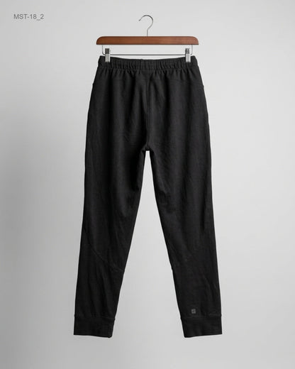 Preloved Men Sports Trousers by DECATHLON in Black Polyester for MENS - Premium Condition | OTS Pakistan (MST-18)