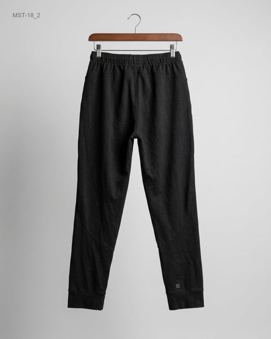 Preloved Men Sports Trousers by DECATHLON in Black Polyester for MENS - Premium Condition | OTS Pakistan (MST-18)