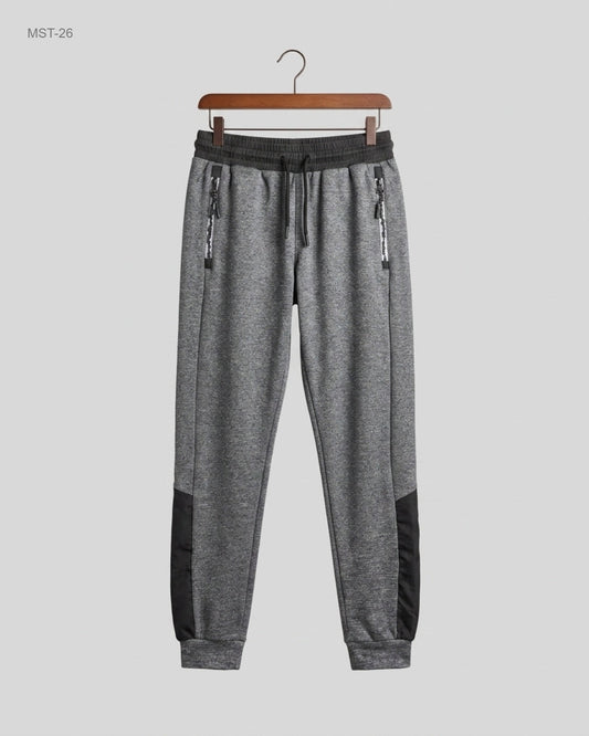 Shop Premium Men Sports Trousers by Primark | Preloved Branded Clothes | Gray Polyester | MENS | OTS Thrift Store Karachi Pakistan