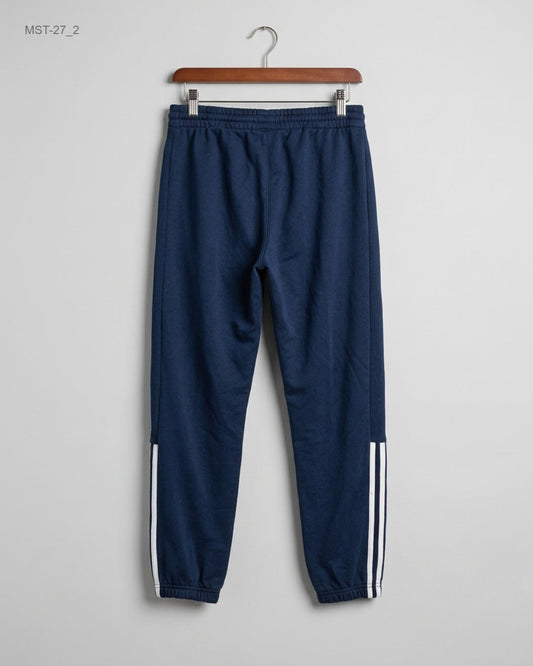 Order ADIDAS Men Sports Trousers in Blue Polyester for MENS - Premium at Online Thrift Store Pakistan (MST-27)