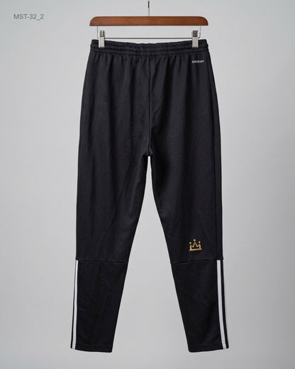 Shop Premium Condition Black Polyester Men Sports Trousers by ADIDAS for MENS at OTS - Online Thrift Store Pakistan (MST-32)